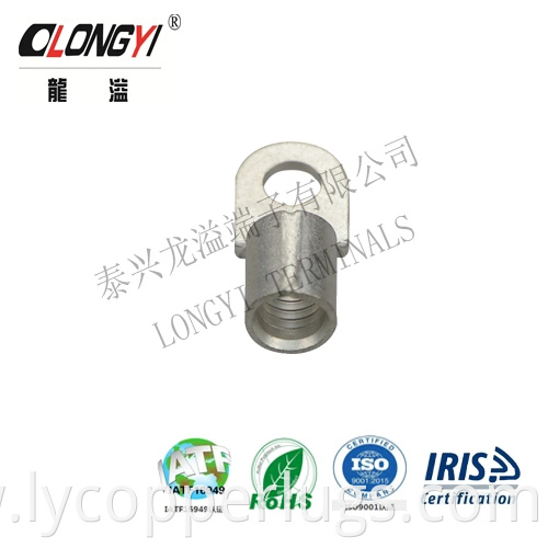 Non-Insulated Terminals, Ring Shape, T2 Copper, Tin Plating